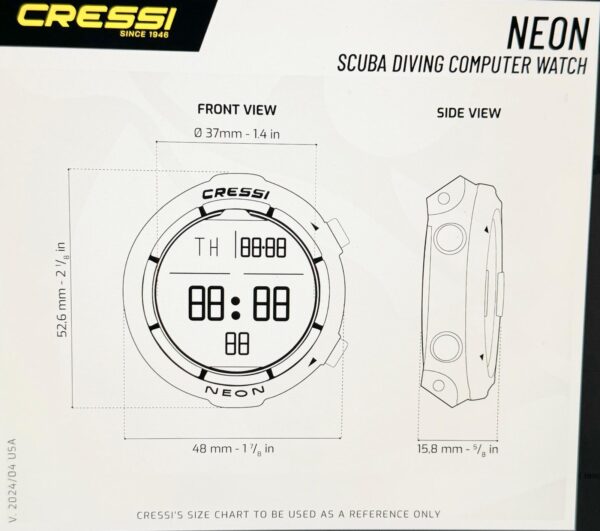 Orologio dive computer CRESSI Neon - immagine 6